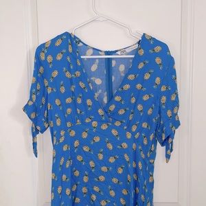 Zara blue dress